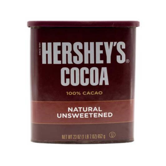 Cocoa en Polvo sin azúcar | Marca Hershey's | 23 Onzas