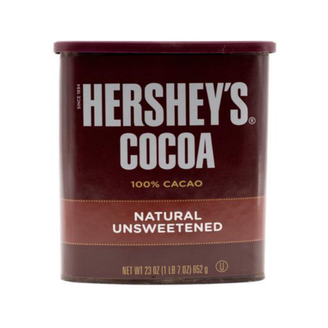 Cocoa en Polvo sin azúcar | Marca Hershey's | 23 Onzas