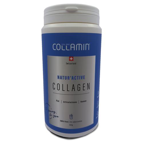 Suplemento Nutricional en Polvo 100% Puro Colágeno, Collamin Natur’Active (450gr. / 15.9oz.)