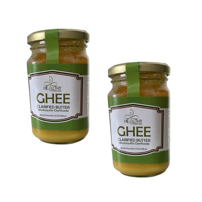 Combo 10: Dos frascos de GHEE, Mantequilla Clarificada (12 Oz. C/U).