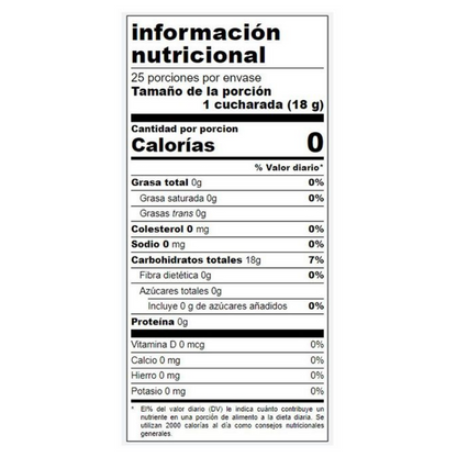 Combo 6: Dos Bolsas de Eritritol (1 Lb. C/U)