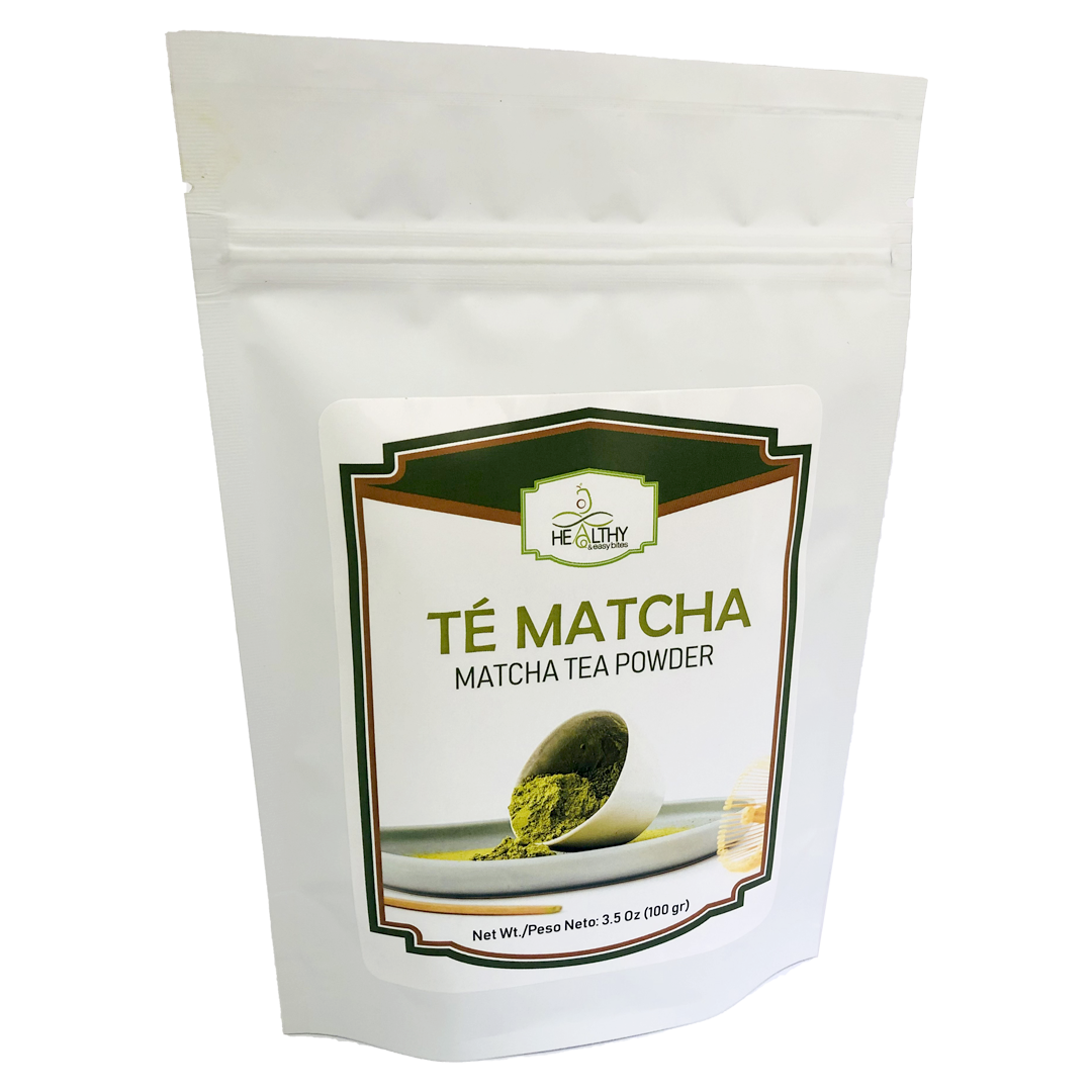 Té Matcha Pulverizado Orgánico Grado Ceremonial | HEBites | 100 gr.